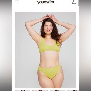 You Swim Eva Standard Waist Bikini in Yuzu